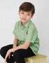 KIDS RADEN SHORT SLEEVE SHIRT (KELLY GREEN)